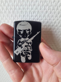 Briquet type Zippo personnalisable plusieurs coloris